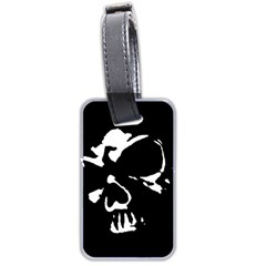 Gothic Skull Luggage Tag (two sides) from ArtsNow.com Back