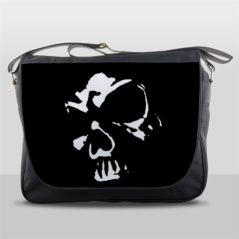 Gothic Skull Messenger Bag from ArtsNow.com Front