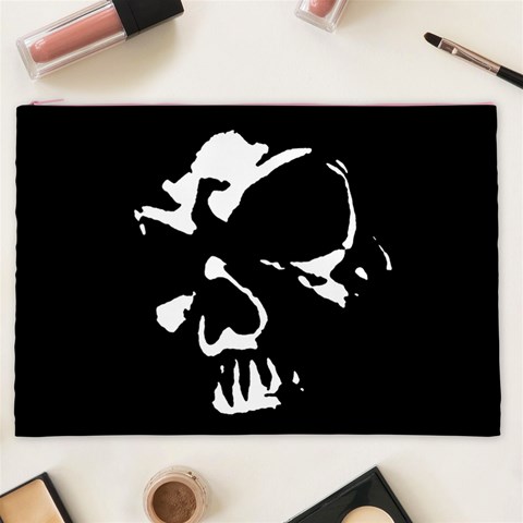 Gothic Skull Cosmetic Bag (XXL) from ArtsNow.com Front