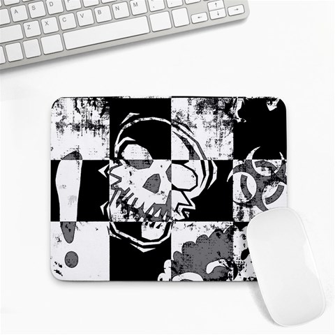 Grunge Skull Small Mousepad from ArtsNow.com Front