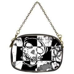 Grunge Skull Chain Purse (Two Sides) from ArtsNow.com Front