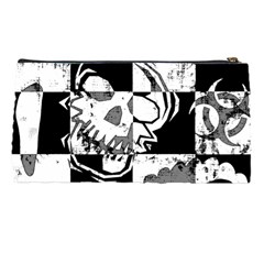 Grunge Skull Pencil Case from ArtsNow.com Back