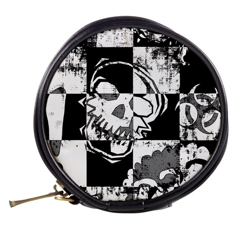 Grunge Skull Mini Makeup Bag from ArtsNow.com Back