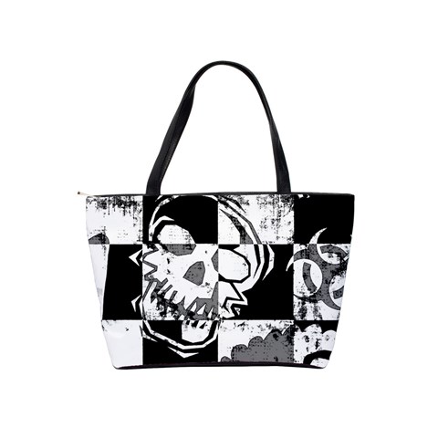 Grunge Skull Classic Shoulder Handbag from ArtsNow.com Back