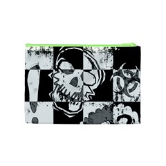 Grunge Skull Cosmetic Bag (Medium) from ArtsNow.com Back