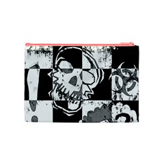 Grunge Skull Cosmetic Bag (Medium) from ArtsNow.com Back