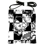 Grunge Skull Shoulder Sling Bag