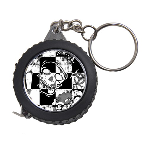 Grunge Skull Measuring Tape from ArtsNow.com Front