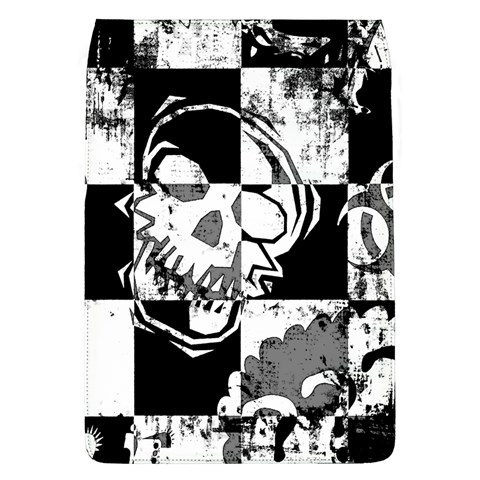 Grunge Skull Removable Flap Cover (Large) from ArtsNow.com Front