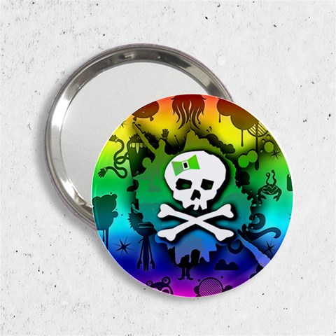 Kawaii Rainbow Skull 2.25  Handbag Mirror from ArtsNow.com Front