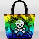 Kawaii Rainbow Skull Bucket Bag