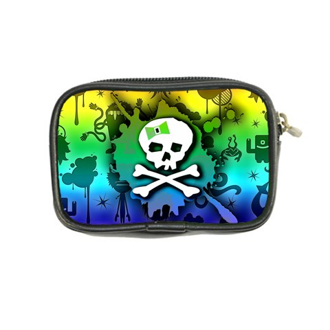 Kawaii Rainbow Skull Coin Purse from ArtsNow.com Back