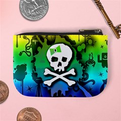 Kawaii Rainbow Skull Mini Coin Purse from ArtsNow.com Back