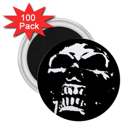 Morbid Skull 2.25  Magnet (100 pack)  from ArtsNow.com Front