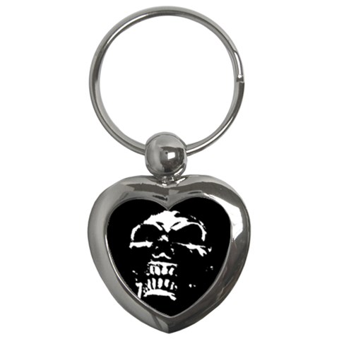 Morbid Skull Key Chain (Heart) from ArtsNow.com Front