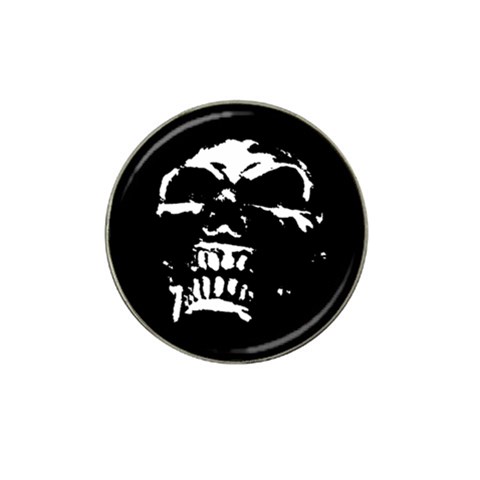 Morbid Skull Hat Clip Ball Marker from ArtsNow.com Front