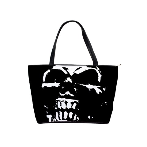 Morbid Skull Classic Shoulder Handbag from ArtsNow.com Front