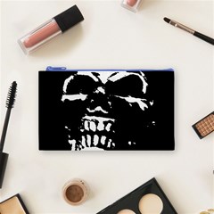 Morbid Skull Cosmetic Bag (Small) from ArtsNow.com Front