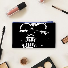 Morbid Skull Cosmetic Bag (Small) from ArtsNow.com Back