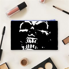 Morbid Skull Cosmetic Bag (Medium) from ArtsNow.com Back