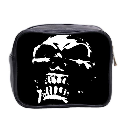 Morbid Skull Mini Toiletries Bag (Two Sides) from ArtsNow.com Back