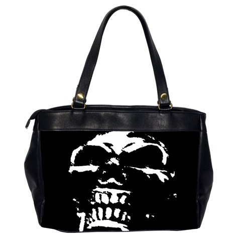 Morbid Skull Oversize Office Handbag (Two Sides) from ArtsNow.com Back