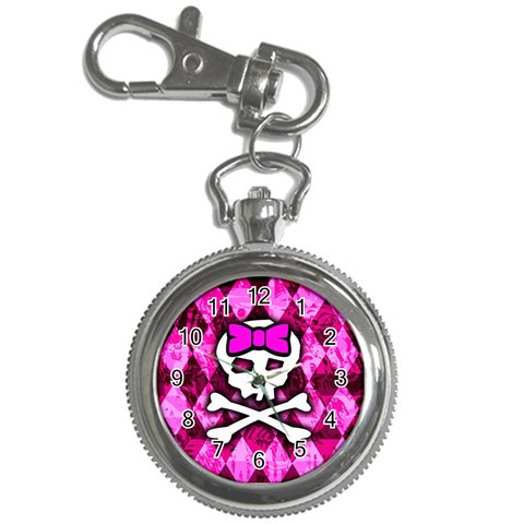 Pink Bow Princess Key Chain Watch from ArtsNow.com Front