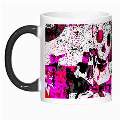 Pink Checker Graffiti Morph Mug from ArtsNow.com Left