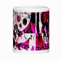 Pink Checker Graffiti Morph Mug from ArtsNow.com Center