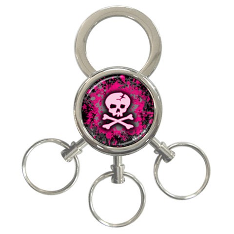 Pink Skull Star Splatter 3 Front