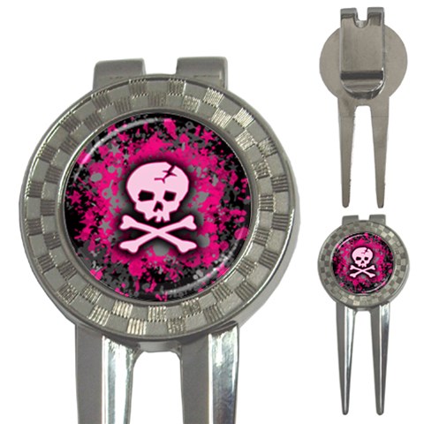 Pink Skull Star Splatter 3 Front