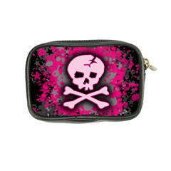 Pink Skull Star Splatter Coin Purse from ArtsNow.com Back