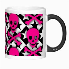 Pink Skulls & Stars Morph Mug from ArtsNow.com Right