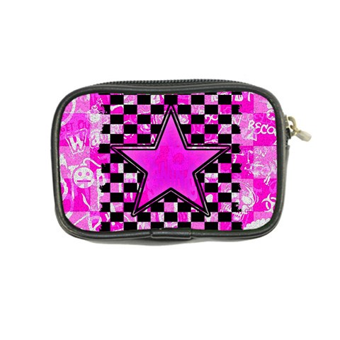 Pink Star Coin Purse from ArtsNow.com Back