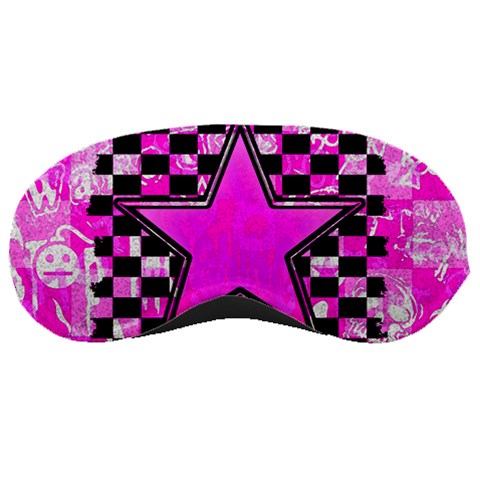 Pink Star Sleeping Mask from ArtsNow.com Front