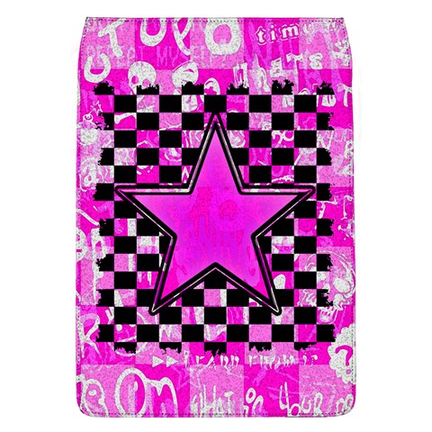 Pink Star Removable Flap Cover (Large) from ArtsNow.com Front