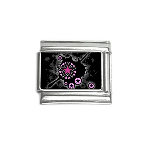 Pink Star Explosion Italian Charm (9mm) from ArtsNow.com Front