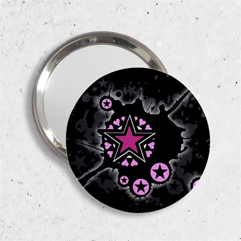 Pink Star Explosion 2.25  Handbag Mirror from ArtsNow.com Front