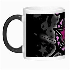 Pink Star Explosion Morph Mug from ArtsNow.com Left