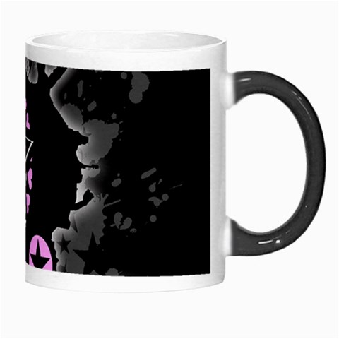 Pink Star Explosion Morph Mug from ArtsNow.com Right