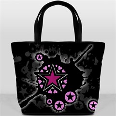 Pink Star Explosion Bucket Bag from ArtsNow.com Back