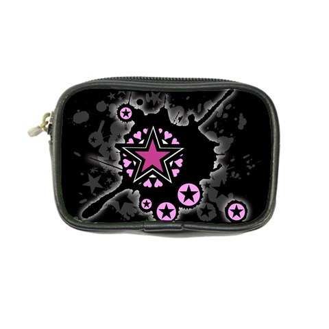 Pink Star Explosion Coin Purse from ArtsNow.com Front