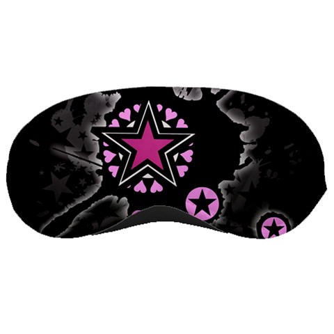 Pink Star Explosion Sleeping Mask from ArtsNow.com Front