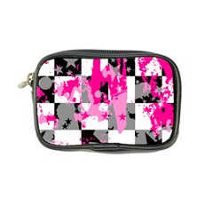 Pink Star Splatter Coin Purse from ArtsNow.com Front