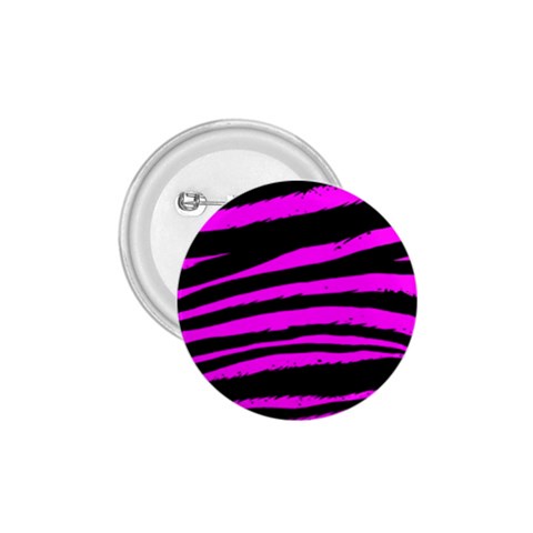 Pink Zebra 1.75  Button from ArtsNow.com Front