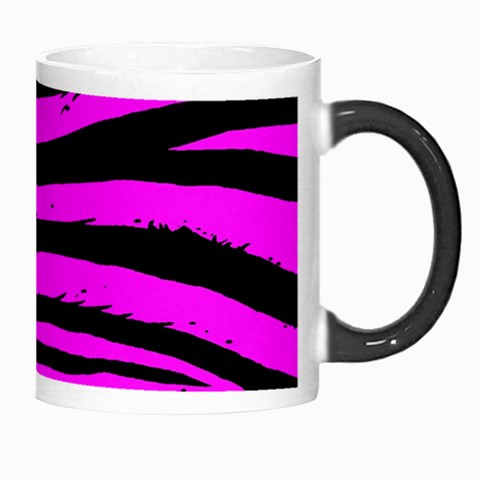 Pink Zebra Morph Mug from ArtsNow.com Right