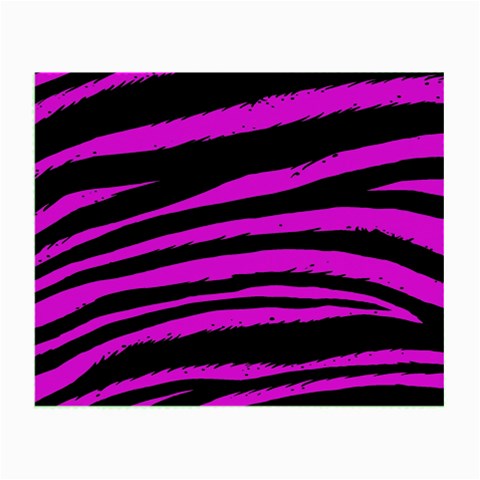 Pink Zebra Glasses Cloth (Small) from ArtsNow.com Front