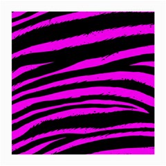 Pink Zebra Glasses Cloth (Medium, Two Sides) from ArtsNow.com Front