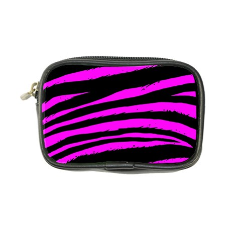 Pink Zebra Coin Purse from ArtsNow.com Front