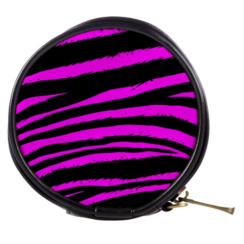 Pink Zebra Mini Makeup Bag from ArtsNow.com Front